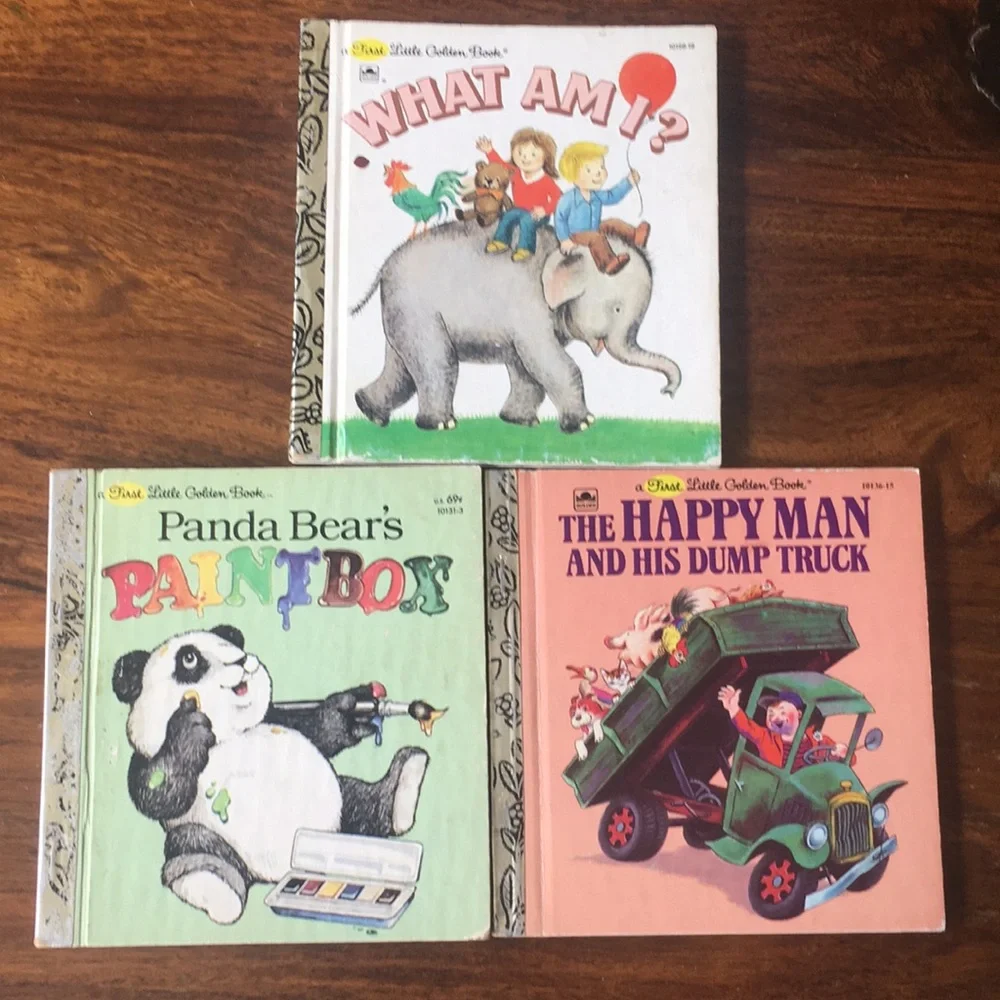 14 Vintage First Little Golden Books 70s 80s -  5.5”x 5.5” Small Tiny Mini Size - Picture 7 of 14